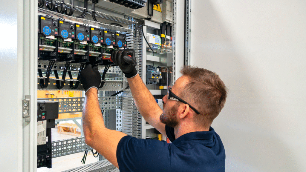 commercial electrical installation and maintenance services for offices and commercial buildings by bm automation