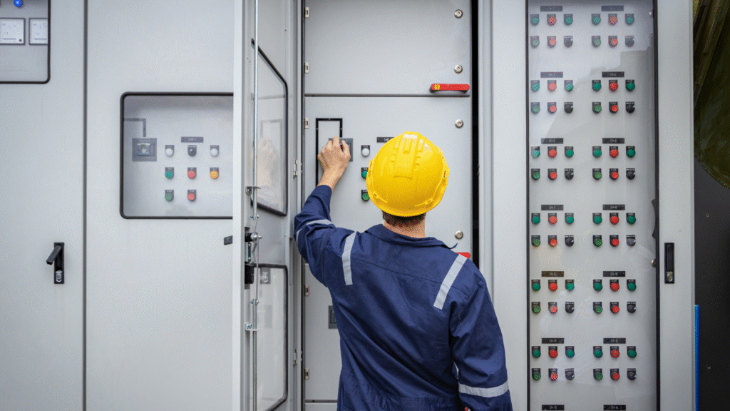 Services industrial electrical services including panel installation, generator, boiler and utility systems by bm automation
